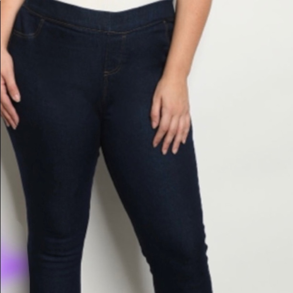 Plus size skinny jeans